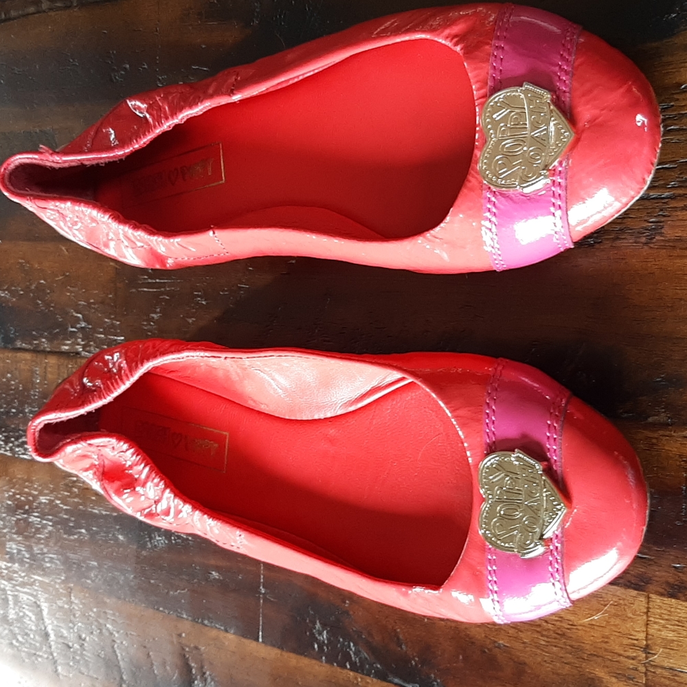 Coach Poppy Tyler flats size 7 1/2